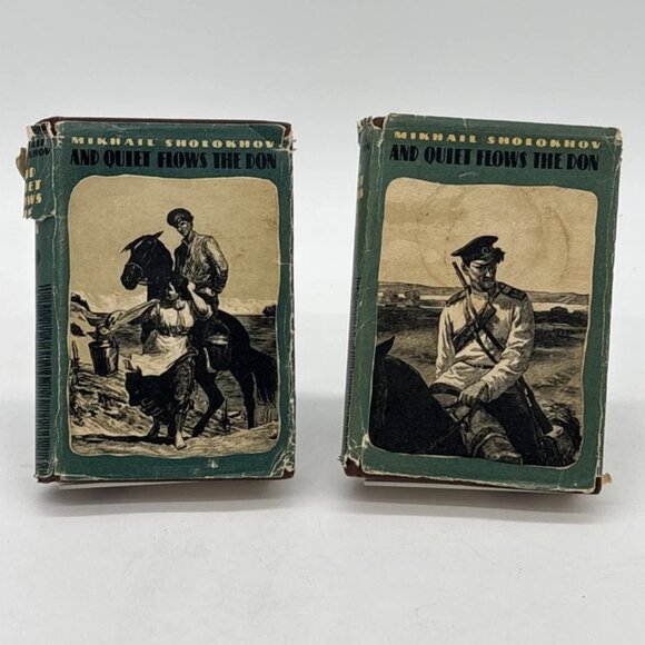 Mikhail Sholokhov And Quiet Flows the Don - Moscow 4 Volume Set - Vintage HC - Picture 4 of 5